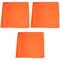 3 Pack Plain Polyester Bandanas Lightweight and Versatile Accessories